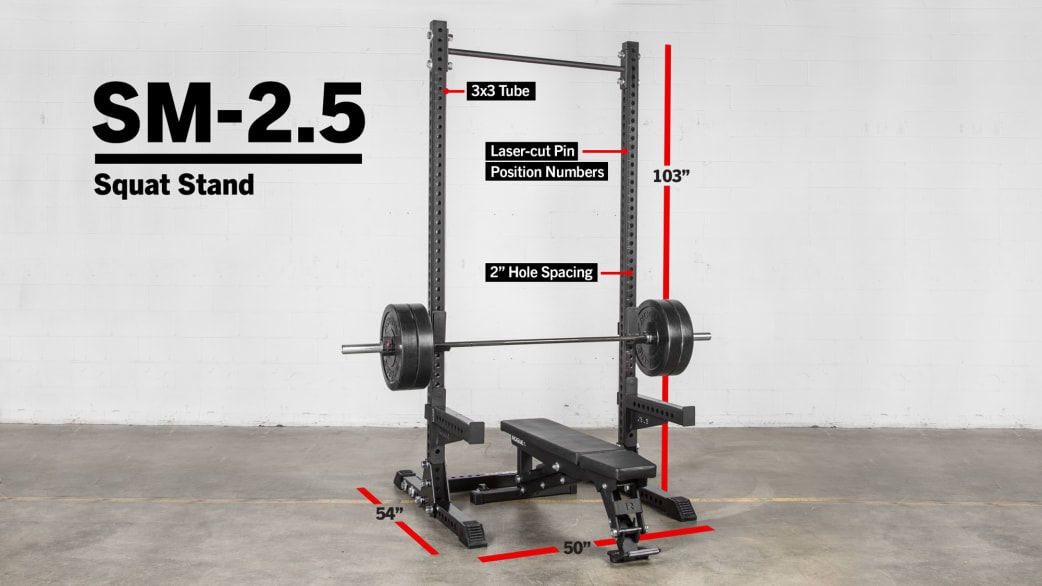 Rogue SM 2.5 Monster 100 Squat Stand 2.0 Rogue Fitness Canada